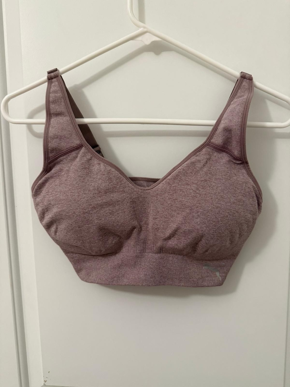 Puma Dusty Mauve Seamless Support Sports Bra